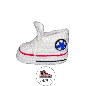 Baby Crochet MB - C Star White (0-12 Month's) - MumyBuddy