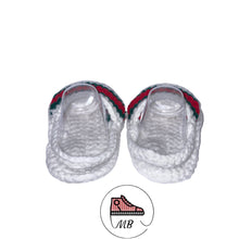 Baby Crochet MB - G Slide Green White - MumyBuddy