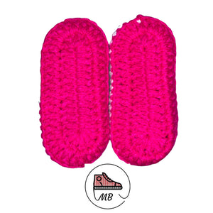 Baby Crochet MB - 1 Hot Pink 0-12 Month's - MumyBuddy