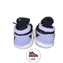 Knitted Shoes For Baby - Black and Grey Shadow By MumyBuddy - MumyBuddy