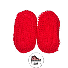 Baby Crochet MB-1 Alt Red & White" (0-12 Month's) - MumyBuddy