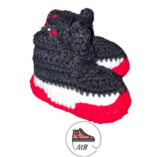 Knit Sneakers For Infants - Black And Red - MumyBuddy