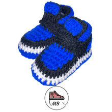 Infant Sneakers in Royal Blue and Black - MumyBuddy