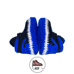 Infant Sneakers in Royal Blue and Black - MumyBuddy