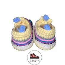 Stylish Knit Sneakers For Infants - Yellow, Blue, Pink, Purple - MumyBuddy