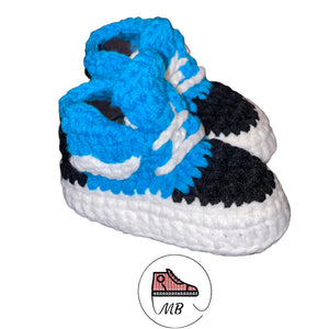 Baby Crochet MB-V SK8 Turquoise (0-12 Month's) - MumyBuddy